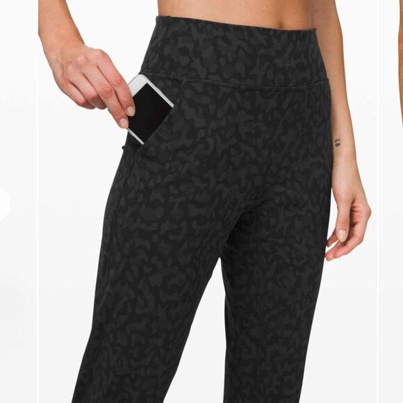 Lululemon | Align Jogger 28" Formation Camo Deep Coal Multi Black Gray Casual 4 - Picture 2 of 13